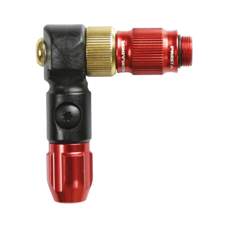 Lezyne ABS-1 Pro HP Chuck Red (Braided) 3 Lezyne ABS-1 Pro HP Chuck Red (Braided)