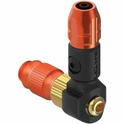 Lezyne ABS-1 Pro HV Chuck Orange -Fahrradladen lezyne abs 1 pro hv chuck orange2