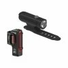 Lezyne Classic Drive / Strip Pair Matt Black -Fahrradladen lezyne classic drive strip pair matt black