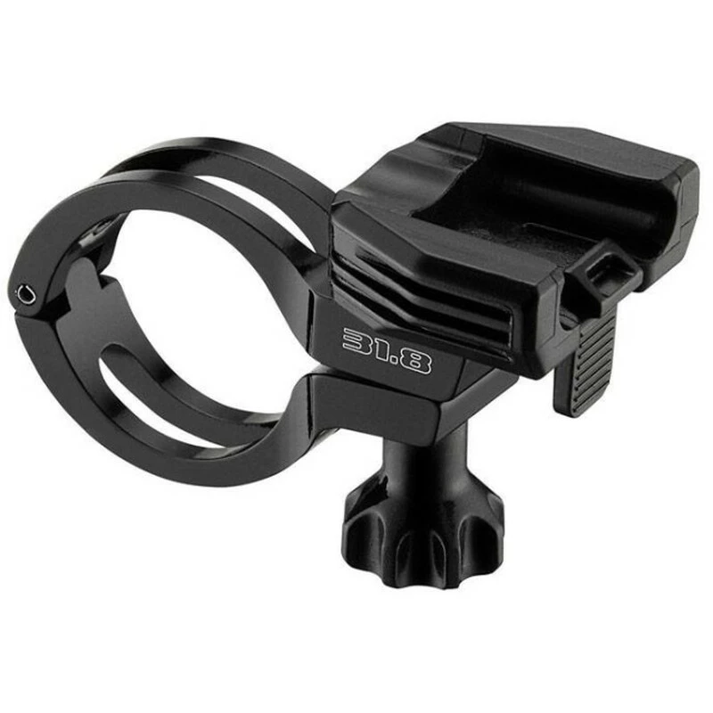 Lezyne LED Handle Bar Mount AL 31.8mm Black 3 Lezyne LED Handle Bar Mount AL 31.8mm Black