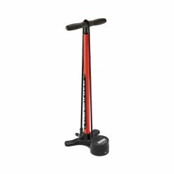Lezyne Standpumpe Gravel Digital Drive Red, 6.89 Bar, ABS-1 Pro Presta/Valve Stem, 3.5 Digital Gauge