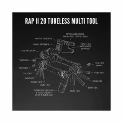 Lezyne Werkzeug Rap II - 20 Tubeless, Black 5 Lezyne Werkzeug Rap II - 20 Tubeless, Black -Fahrradladen lezyne werkzeug rap ii 20 tubeless black2