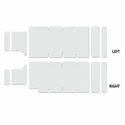 Lizardskins Rahmenschutz, Fork Protector, Clear