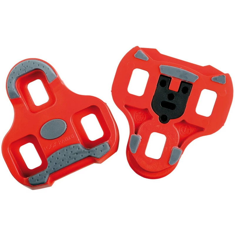 Look Cleats Kéo Grip Rot 9°, Inkl. Schrauben 3 Look Cleats Kéo Grip Rot 9°, Inkl. Schrauben