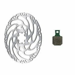 MAGURA MT ESTOP Kit 203/C - 8.S: Disc MDR-C 6-Loch Und Bremsb. 8.S,Sport (VE =1 Set)