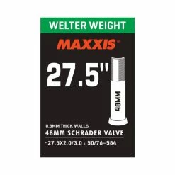 MAXXIS Welter Weight 0.8mm, Schrader 48mm (LL) 27.5x2.0-3.0, 50/76-584, 225g