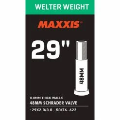 MAXXIS Welter Weight 0.8mm, Schrader 48mm (LL) 29x2.0-3.0, 50/76-622, 239g