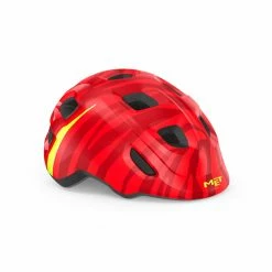 MET Helm Hooray, Red Zebra, Glossy, S 52-56