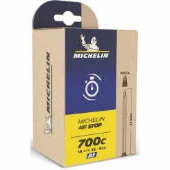 Michelin Schlauch Road A1 Airstop 48mm, 700x18-25C, Presta, 48mm