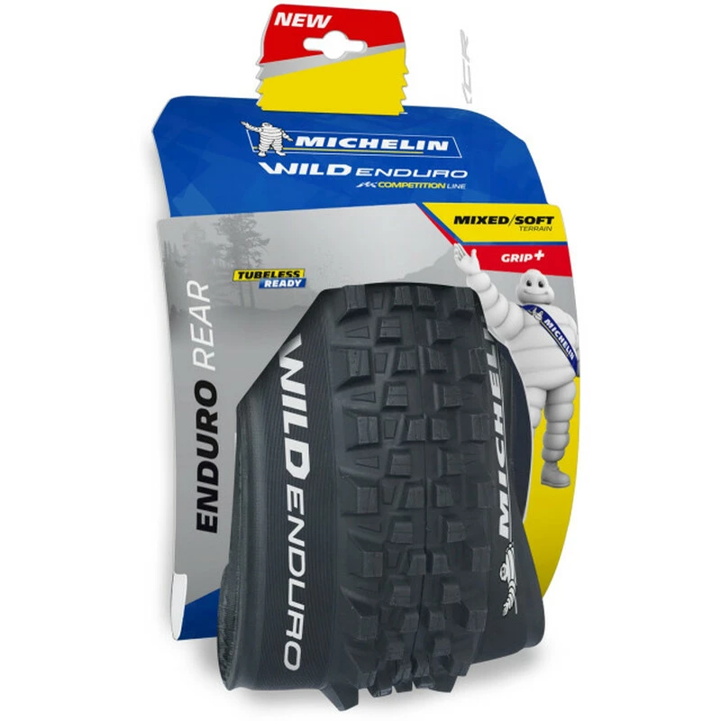 Michelin Wild Enduro Rear Gum-X TLR, 27.5x2.4 Gum-X, Faltbar, Schwarz 6 Michelin Wild Enduro Rear Gum-X TLR, 27.5x2.4 Gum-X, Faltbar, Schwarz – Bild 4