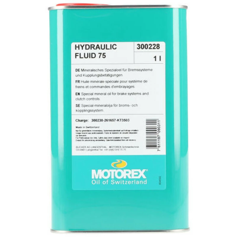 Motorex Hydraulic Fluid 75 Mineralöl, 1L Flasche 3 Motorex Hydraulic Fluid 75 Mineralöl, 1L Flasche