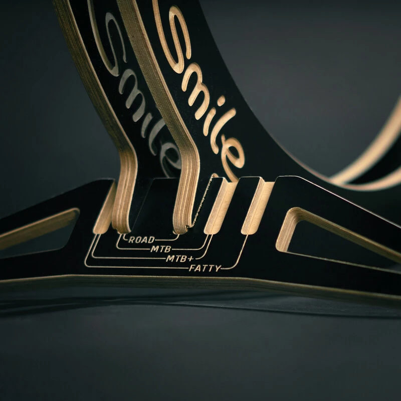 MTB HOPPER SMILE Bikeständer - Schwarz 7 MTB HOPPER SMILE Bikeständer - Schwarz – Bild 5