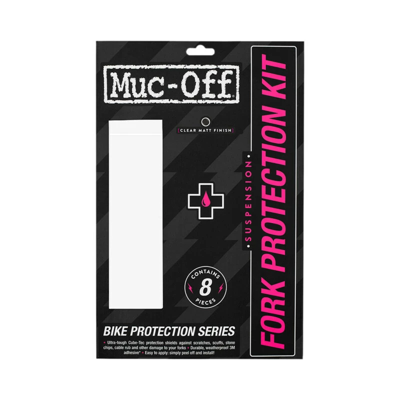 Muc-Off Fork Protection Kit Clear Matt 3 Muc-Off Fork Protection Kit Clear Matt
