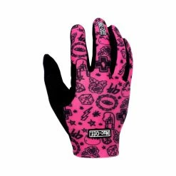 Muc-Off Lightweight Mesh Ride Gloves - Pink Pink S