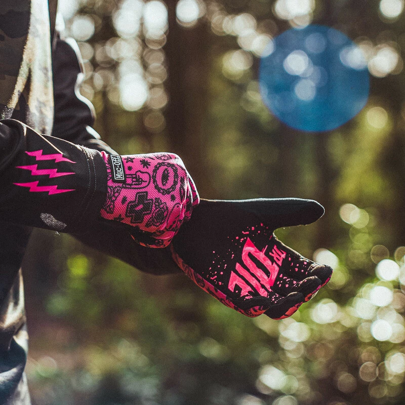 Muc-Off Lightweight Mesh Ride Gloves - Pink Pink S 4 Muc-Off Lightweight Mesh Ride Gloves - Pink Pink S – Bild 2