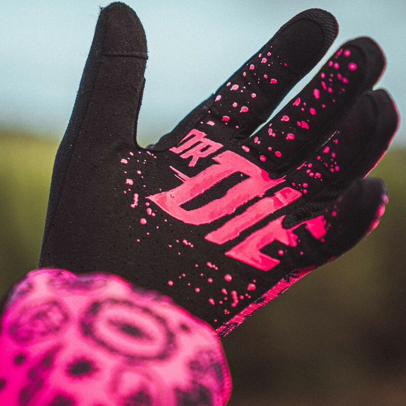 Muc-Off Lightweight Mesh Ride Gloves - Pink Pink S 7 Muc-Off Lightweight Mesh Ride Gloves - Pink Pink S – Bild 5