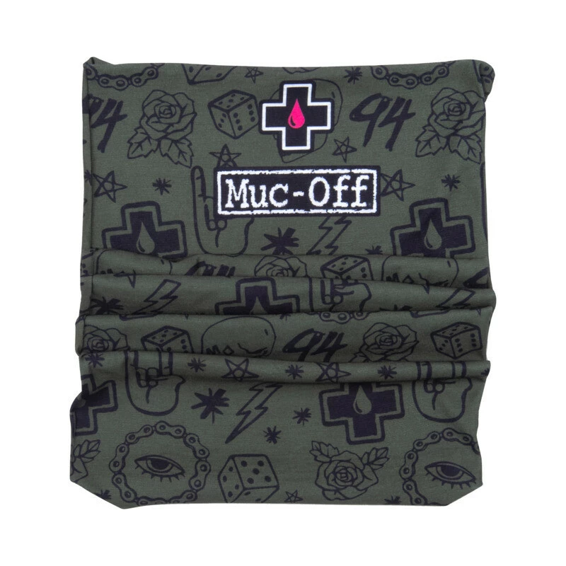Muc-Off Lightweight Neck Gaiter Green 4 Muc-Off Lightweight Neck Gaiter Green – Bild 2