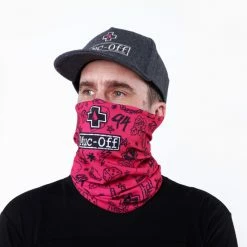 Muc-Off Lightweight Neck Gaiter Pink -Fahrradladen muc off lightweight neck gaiter pink3