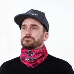 Muc-Off Lightweight Neck Gaiter Pink -Fahrradladen muc off lightweight neck gaiter pink6