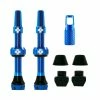 Muc-Off V2 Tubeless Ventil Kit 44mm/blue -Fahrradladen muc off v2 tubeless ventil kit 44mm blue