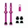 Muc-Off V2 Tubeless Ventil Kit 60mm/pink -Fahrradladen muc off v2 tubeless ventil kit 60mm pink