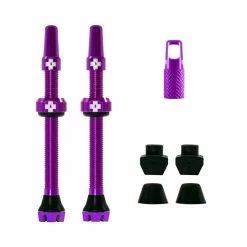 Muc-Off V2 Tubeless Ventil Kit 60mm/purple