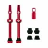 Muc-Off V2 Tubeless Ventil Kit 60mm/red -Fahrradladen muc off v2 tubeless ventil kit 60mm red