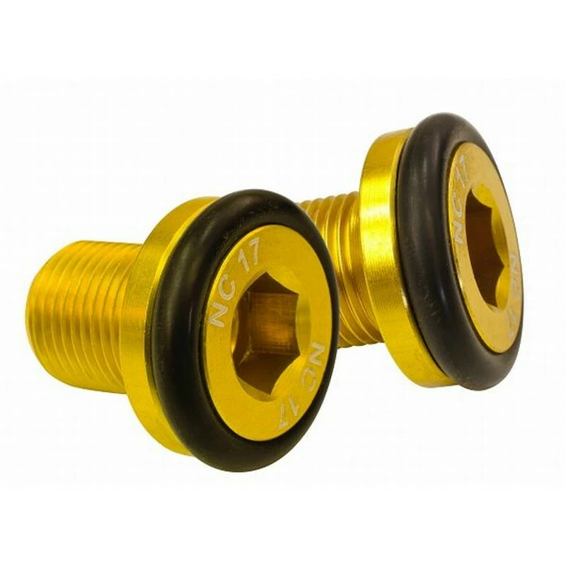NC-17 Kurbelschrauben M12, Gold 3 NC-17 Kurbelschrauben M12, Gold