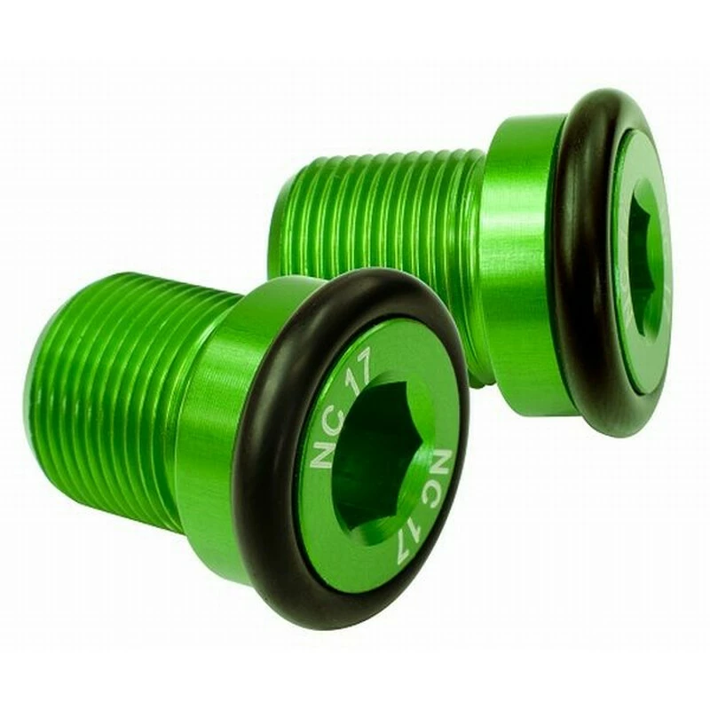 NC-17 Kurbelschrauben M15, Grün 3 NC-17 Kurbelschrauben M15, Grün