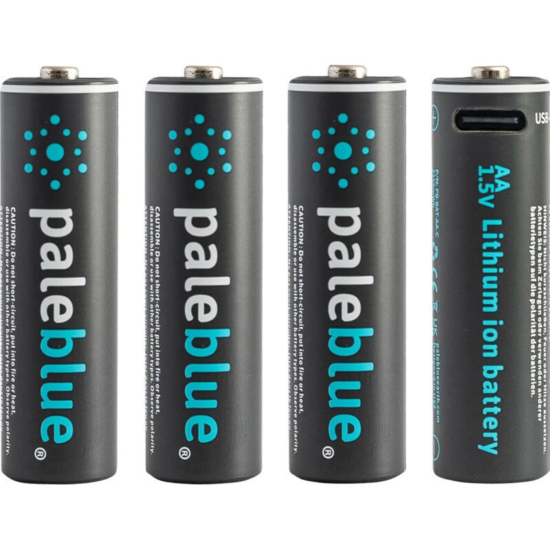 Pale Blue Earth Pale Blue Battery AA USB-C 4pcs 1700 MAh 5 Pale Blue Earth Pale Blue Battery AA USB-C 4pcs 1700 MAh – Bild 3