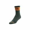 PEARL IZUMi Merino Wool Tall Sock Urban Sage Sunfire Stack M