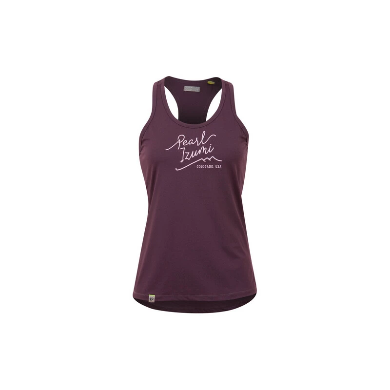 PEARL IZUMi W Midland Tank Dark Violet Heather Writing S 3 PEARL IZUMi W Midland Tank Dark Violet Heather Writing S