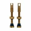 Peaty's Chris King Tubeless Valves MKII, Gold, 42mm -Fahrradladen peatys chris king tubeless valves mkii gold 42mm