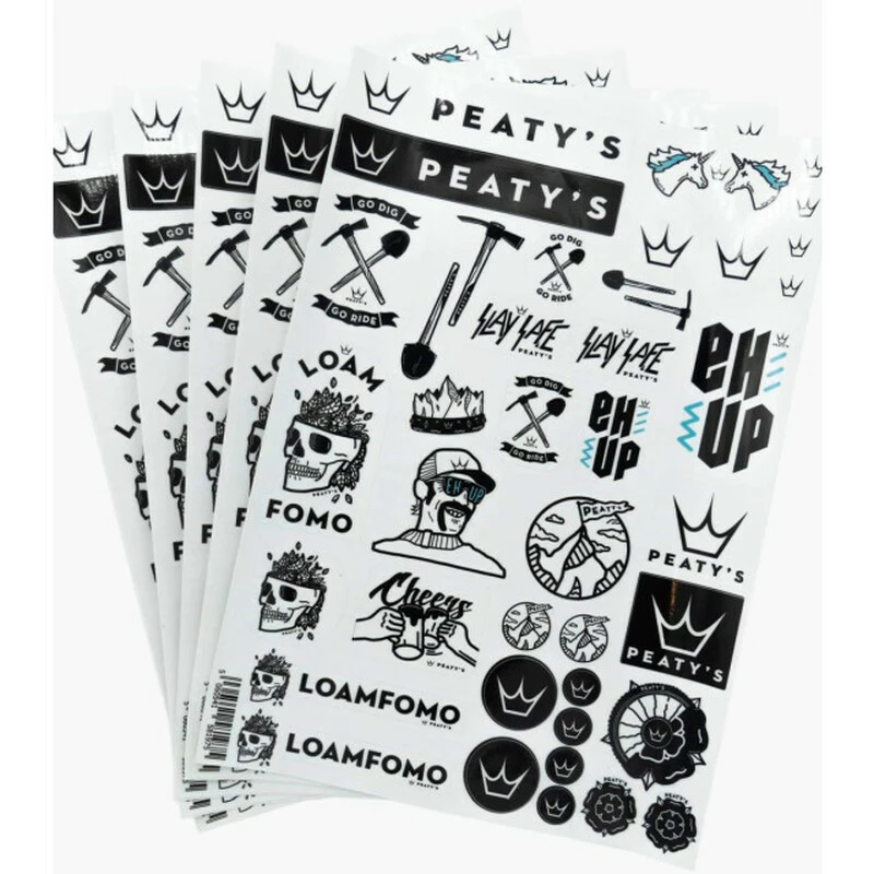 Peaty's Sticker Pack, 3 Peaty's Sticker Pack,