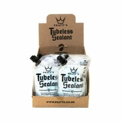 Peaty's Tubeless Sealant, Trail Pouch Display Box, 12x120ml