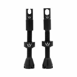 Peaty's X Chris King Tubeless Valves MKII, Black, 42mm, Wokshop Pack, 26 Pcs.