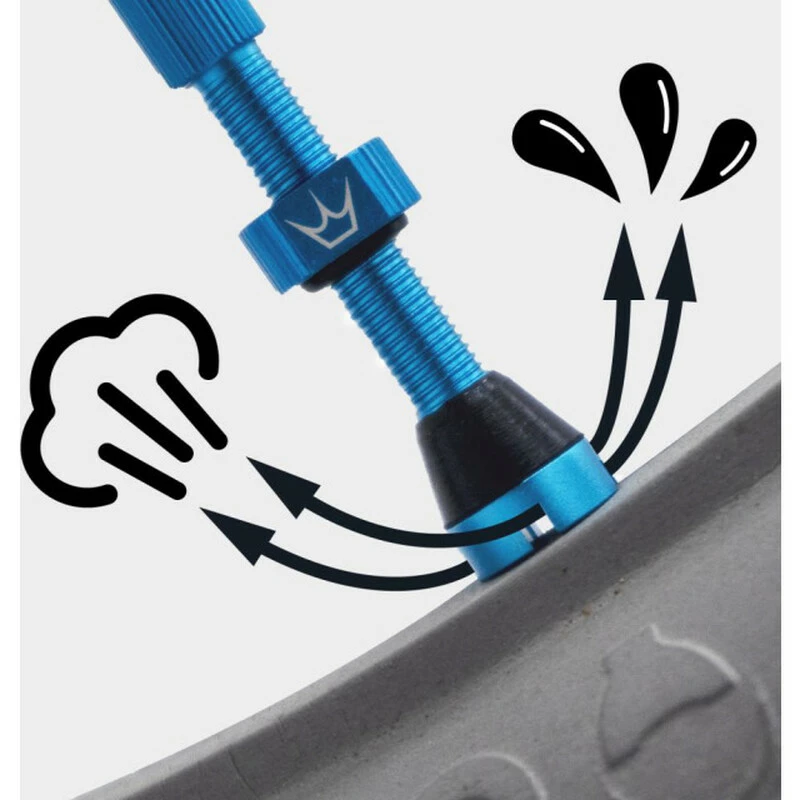 Peaty's X Chris King Tubeless Valves MKII, Bourbon, 42mm 5 Peaty's X Chris King Tubeless Valves MKII, Bourbon, 42mm – Bild 3