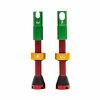 Peaty's X Chris King Tubeless Valves MKII, Rasta, 42mm 1 Peaty's X Chris King Tubeless Valves MKII, Rasta, 42mm -Fahrradladen peatys x chris king tubeless valves mkii rasta 42mm