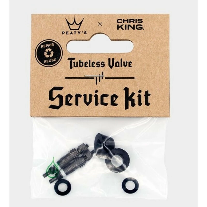 Peaty's X Chris King Tubeless Valves Service Kit, 3 Peaty's X Chris King Tubeless Valves Service Kit,