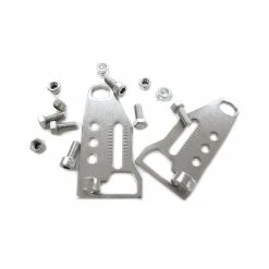 Pletscher Strebenendplatten Zu Quick-Rack Verstellbar Per Paar Inox