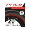Price Schlauch Kids, 20x1.75-1.95, AV40, Ventil 40mm, Box &agrave; 10 Stk. -Fahrradladen price schlauch kids 20x175 195 av40 ventil 40mm box a 10 stk