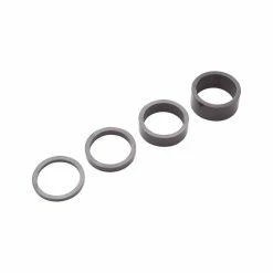 PRO Steuersatz-Spacer 28.6 Mm Carbon Set 3, 5, 10, 15 Mm Schwarz