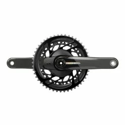 Quarq Power Meter Crankset Spider Force ETap AXS 2x DUB Black/iridescent 167.5mm/50/37t