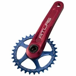 Race Face Atlas Cinch Crankarm (RF136) Red 165mm
