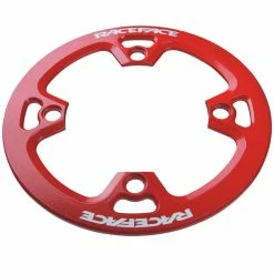 Race Face Bash Guard 4 Bolt Red 36-T