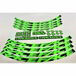 Race Face Decal Kit Next R 31/ARC 30HD/ARC &amp; AR 31-35 Neon Green