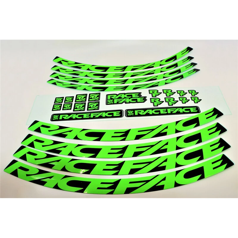 Race Face Decal Kit Next R 36/ARC 36 C/ARC 40/AR 40 Neon Green 3 Race Face Decal Kit Next R 36/ARC 36 C/ARC 40/AR 40 Neon Green