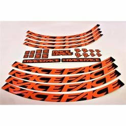 Race Face Decal Kit Next R 36/ARC 36 C/ARC 40/AR 40 Orange