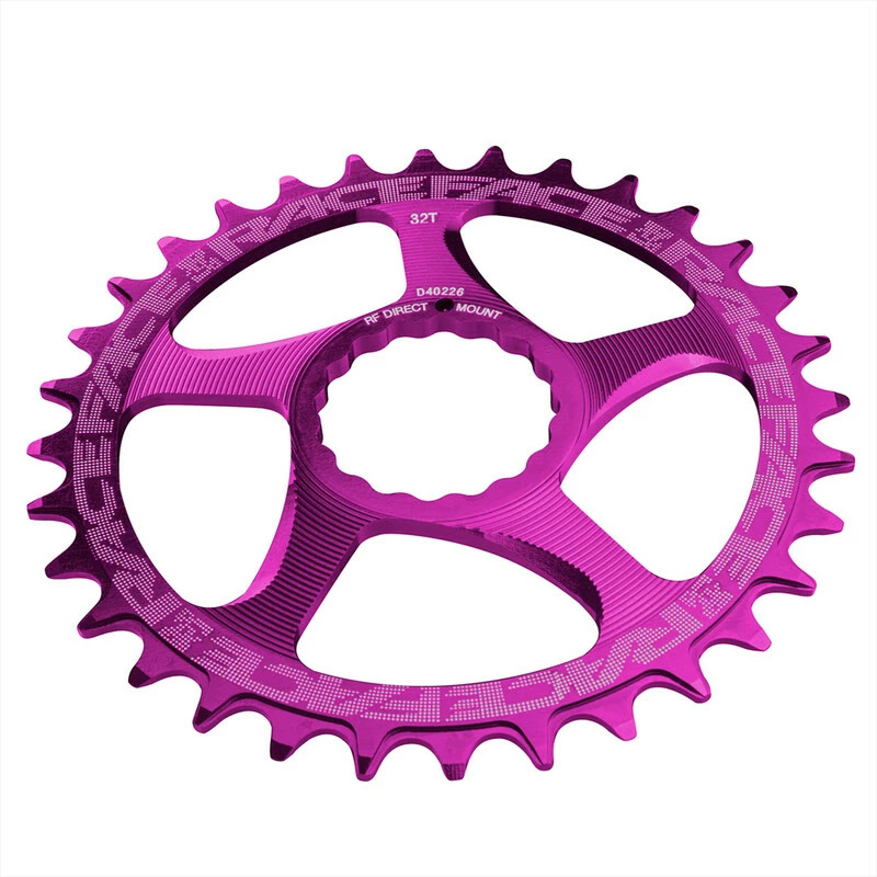 Race Face Direct Mount N/W Chainring 10-12SPD Excl. SHI12SPD Purple 34T 3 Race Face Direct Mount N/W Chainring 10-12SPD Excl. SHI12SPD Purple 34T