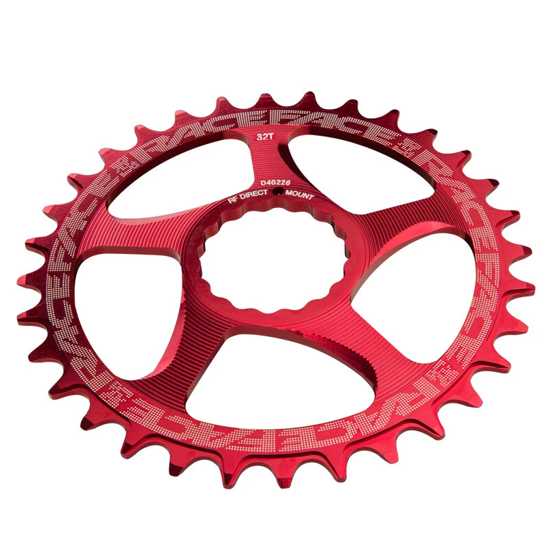 Race Face Direct Mount N/W Chainring 10-12SPD Excl. SHI12SPD Red 30T 3 Race Face Direct Mount N/W Chainring 10-12SPD Excl. SHI12SPD Red 30T